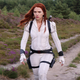 Natasha mean mugging in her white fit.